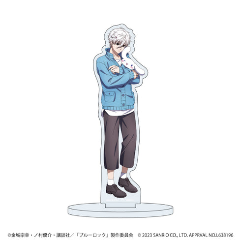 『ブルーロック × サンリオキャラクターズ』キャラアクリルフィギュア 06/凪誠士郎×シナモロール(描き下ろしイラスト)